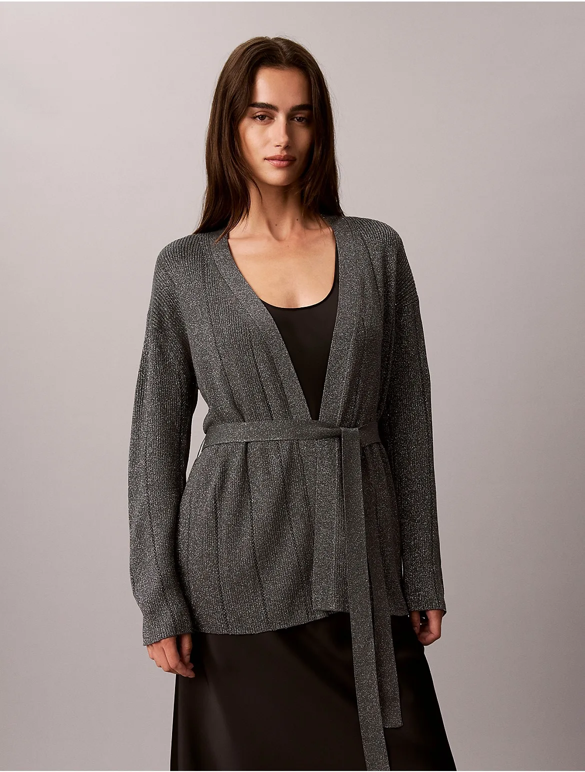 Shine Blend Cardigan by Calvin Klein