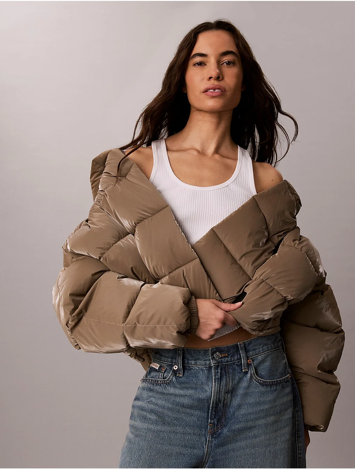 Relaxed Puffer Jacket by Calvin Klein