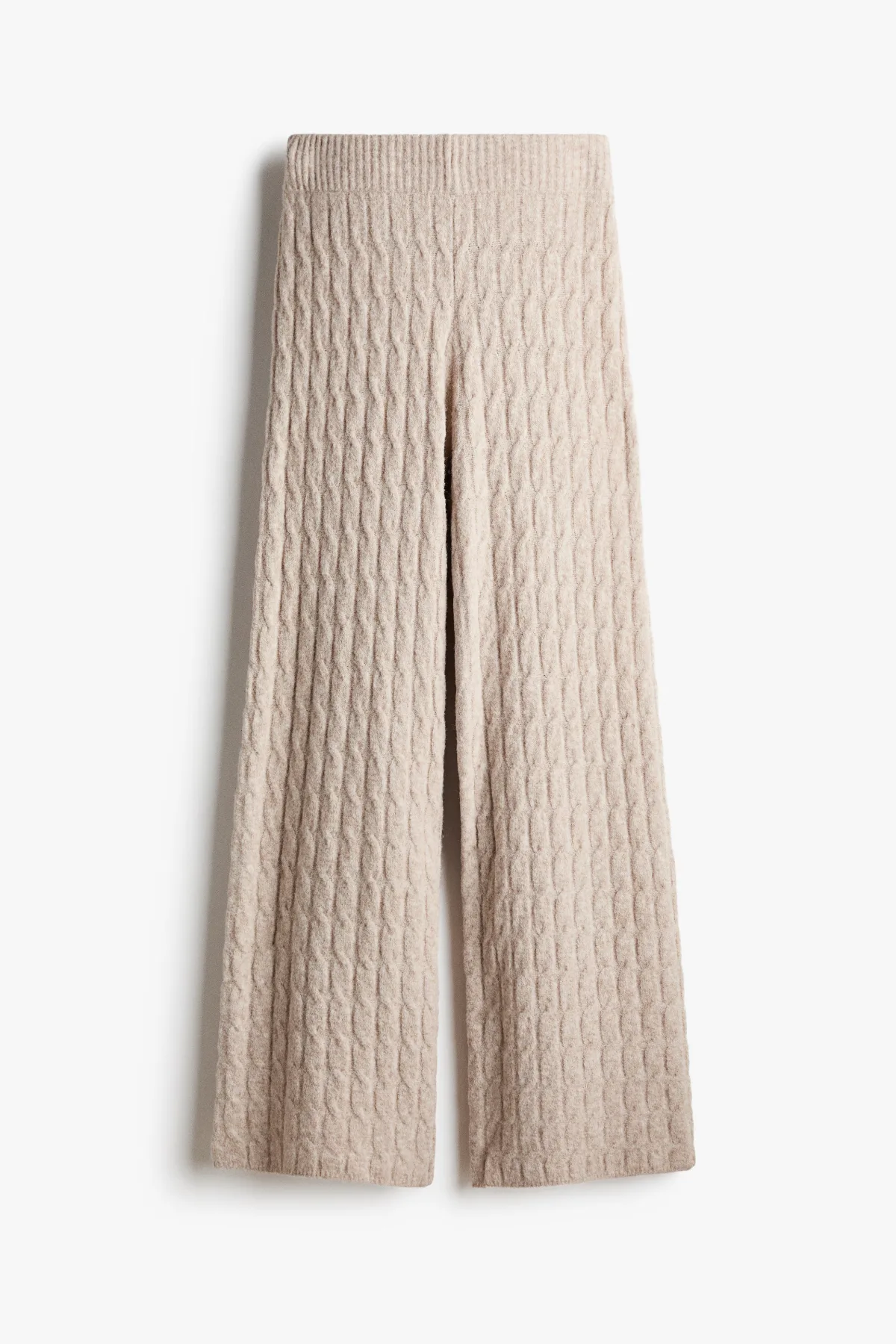 Cable-Knit Pants by H&M