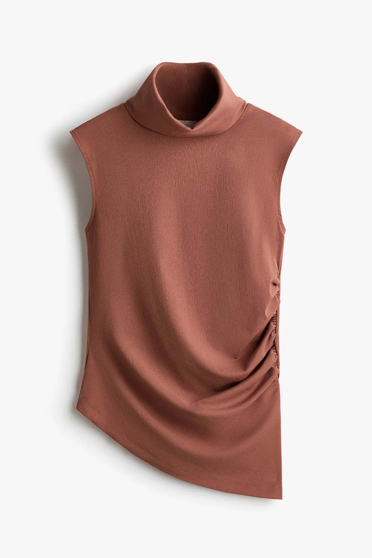 Draped Turtleneck Top by H&M