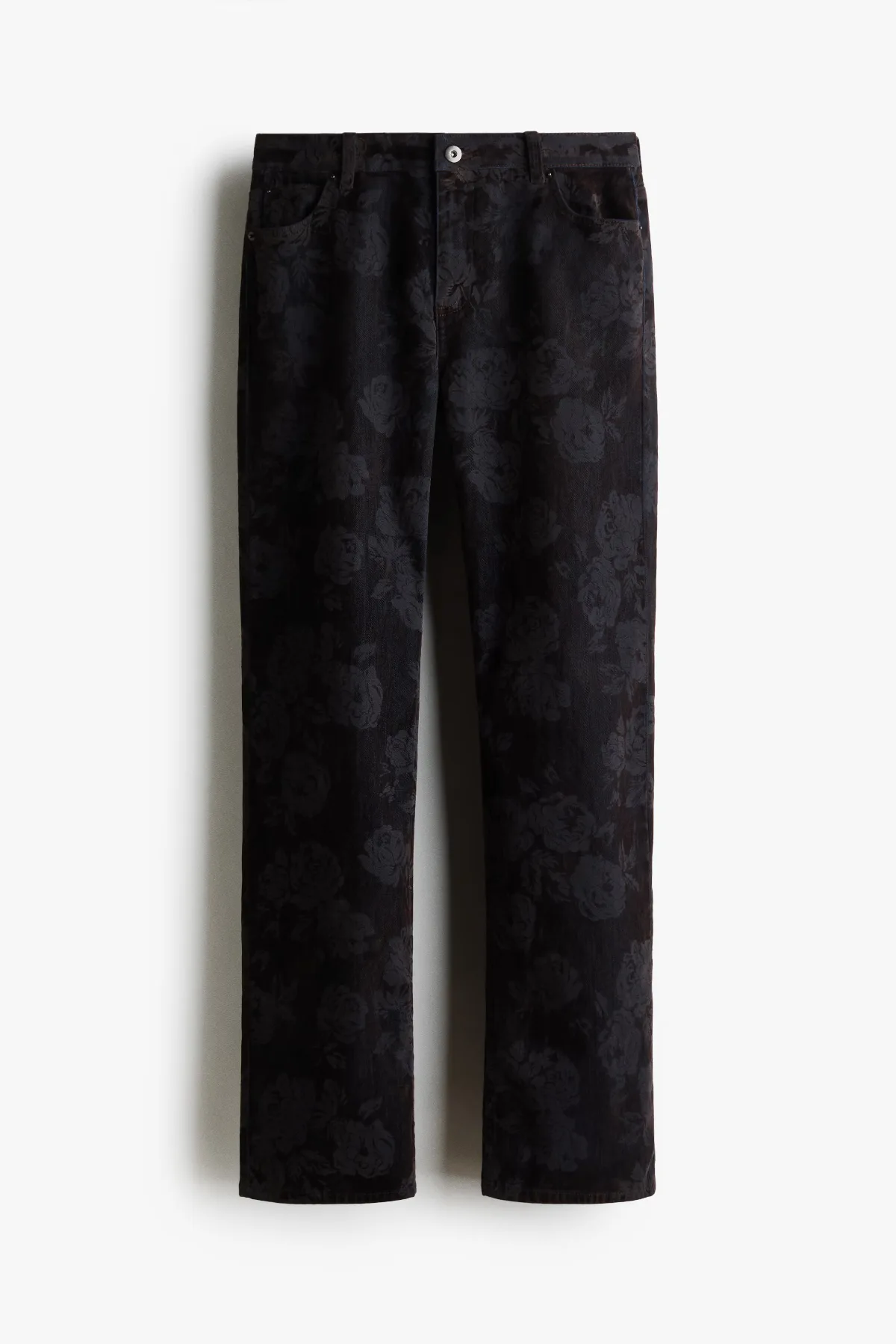 Straight Regular-Waist Jeans