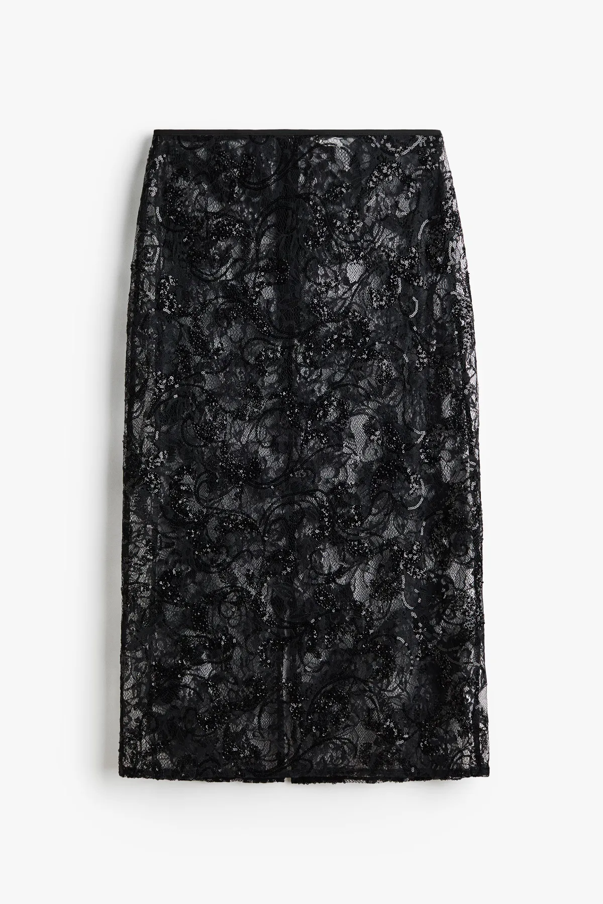 Embellished Lace Skirt by H&M