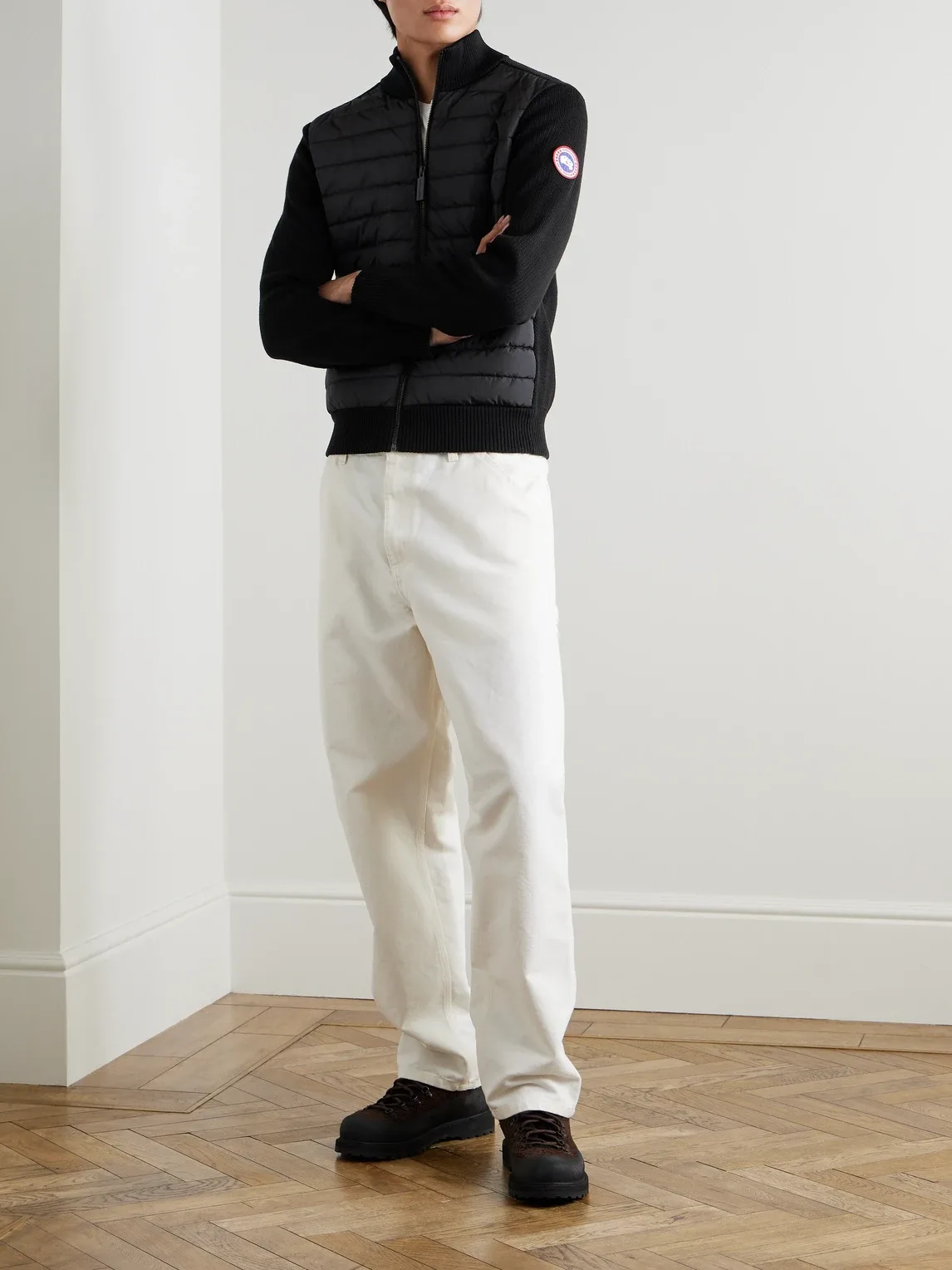HyBridge Slim-Fit Merino Wool and Quilted Shell Down Jacket by Canada Goose