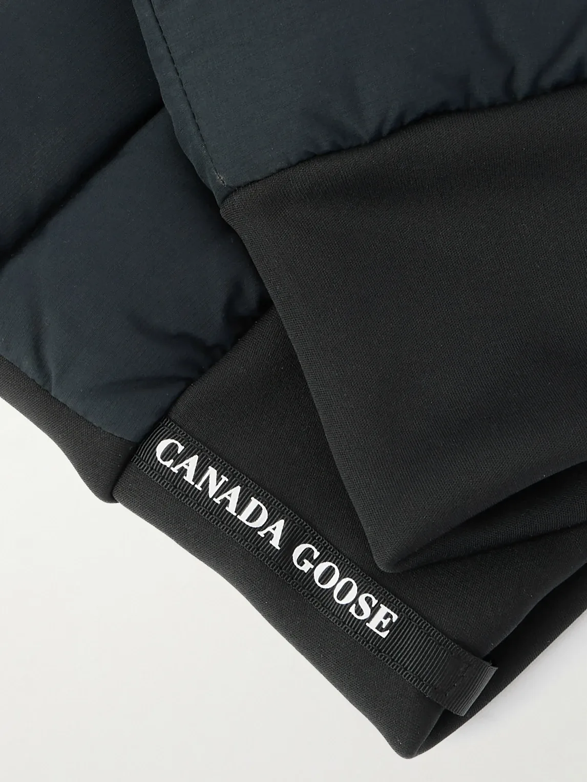 Quilted Shell Down Gloves by Canada Goose