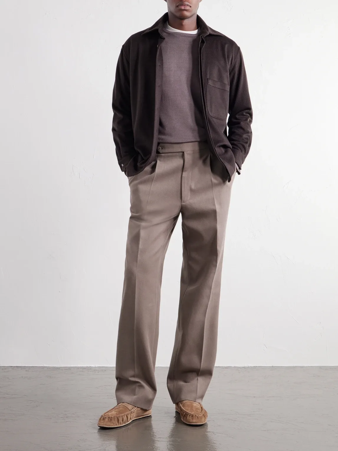 Wool and Silk-Blend T-Shirt by Stffa