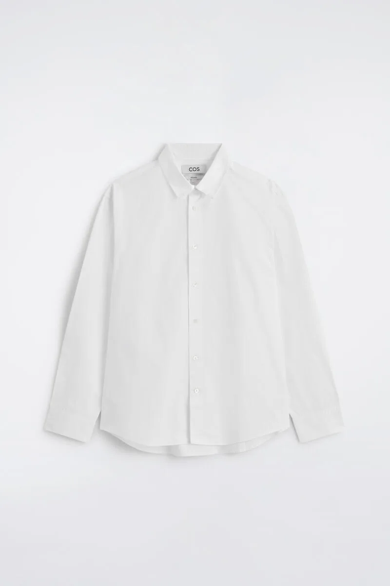 Relaxed Pima Cotton Poplin Shirt