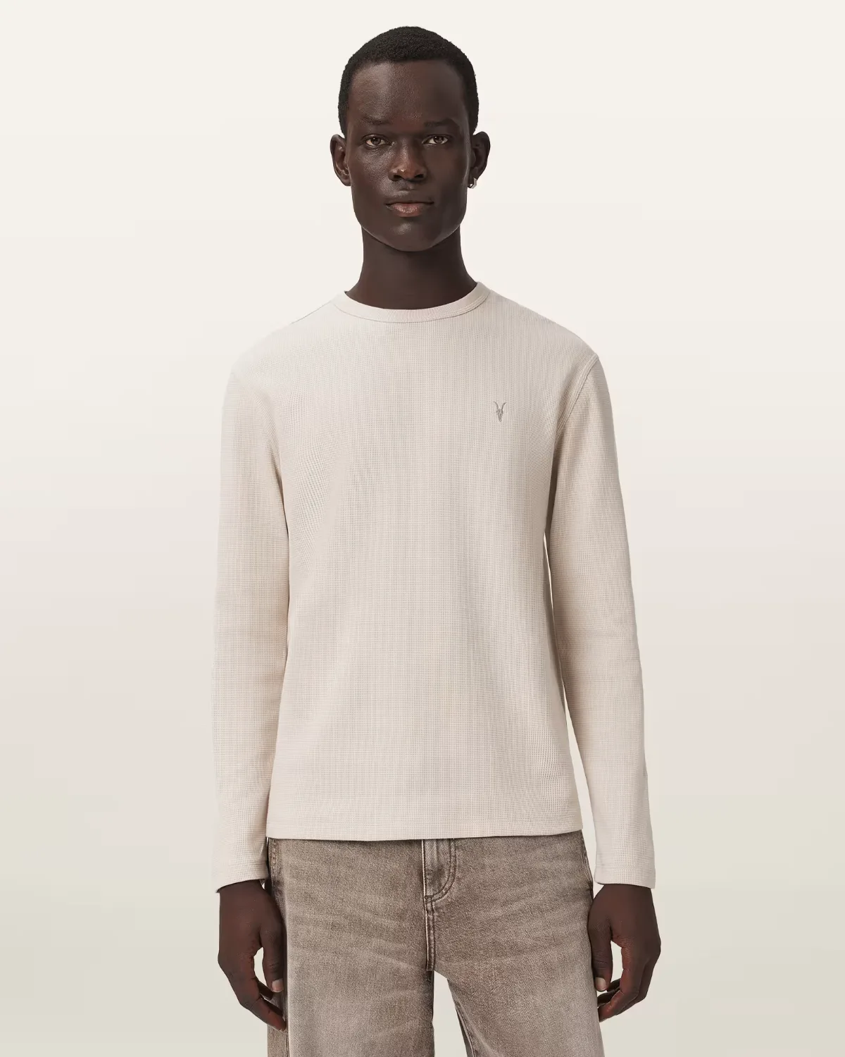 Ellis Long Sleeve Cotton T-Shirt by AllSaints