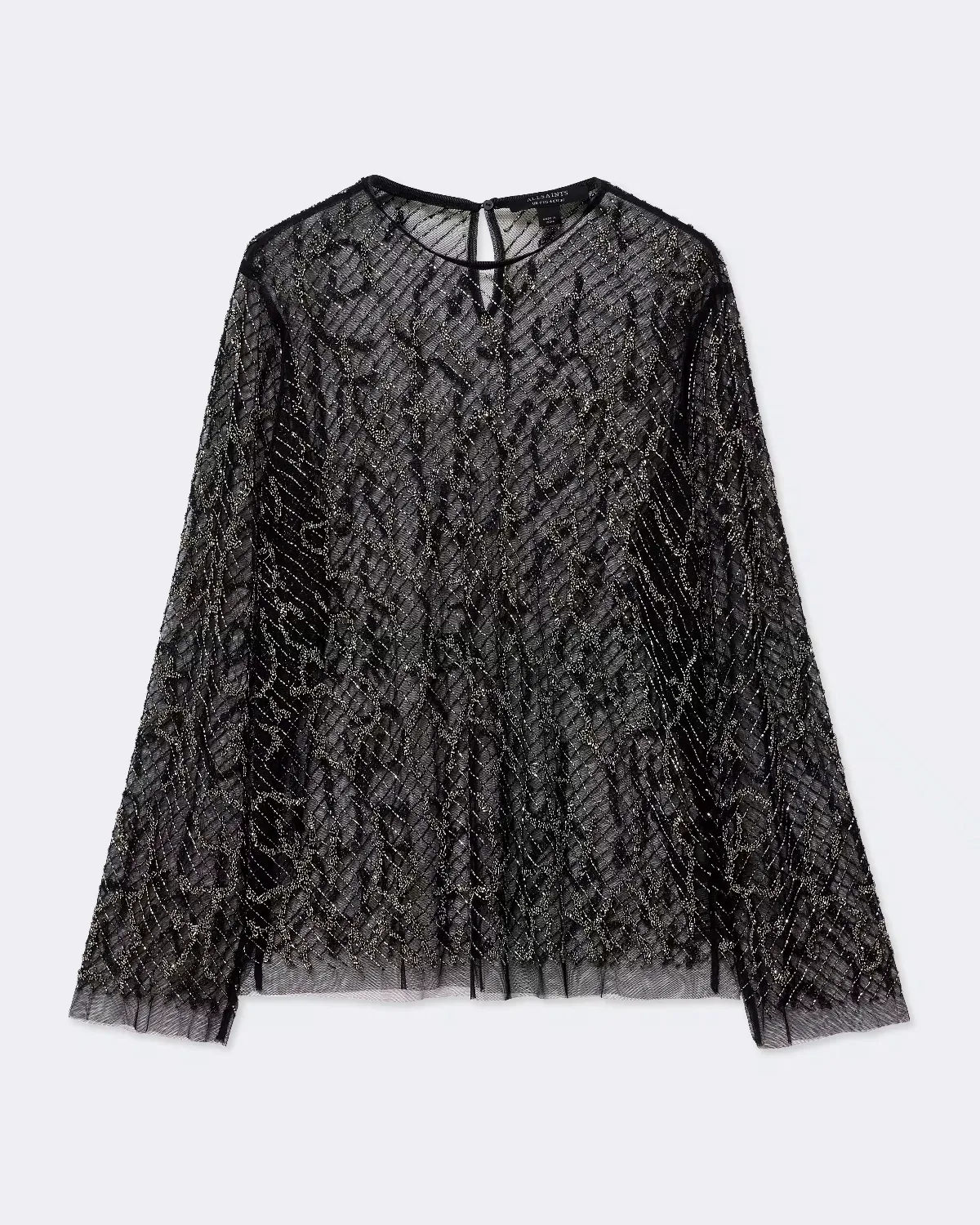 Minty Embellished Top by AllSaints