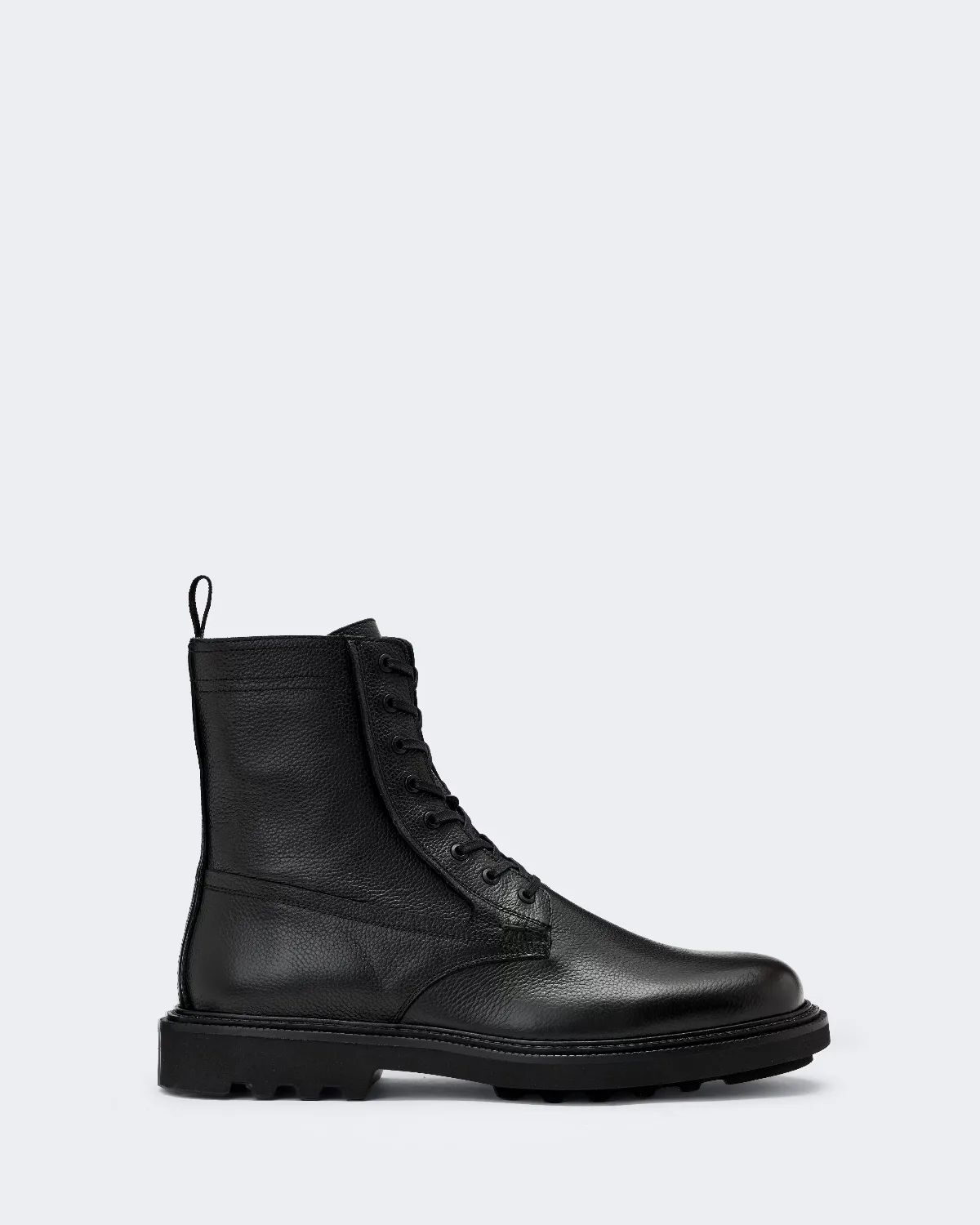 Niles Leather Military Boots by AllSaints