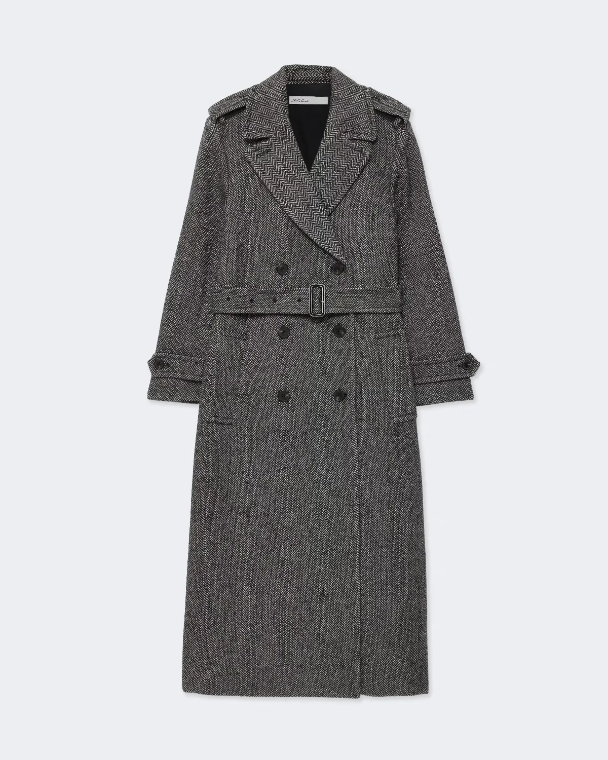 Brescia Double-Breasted Wool Trench Coat by AllSaints