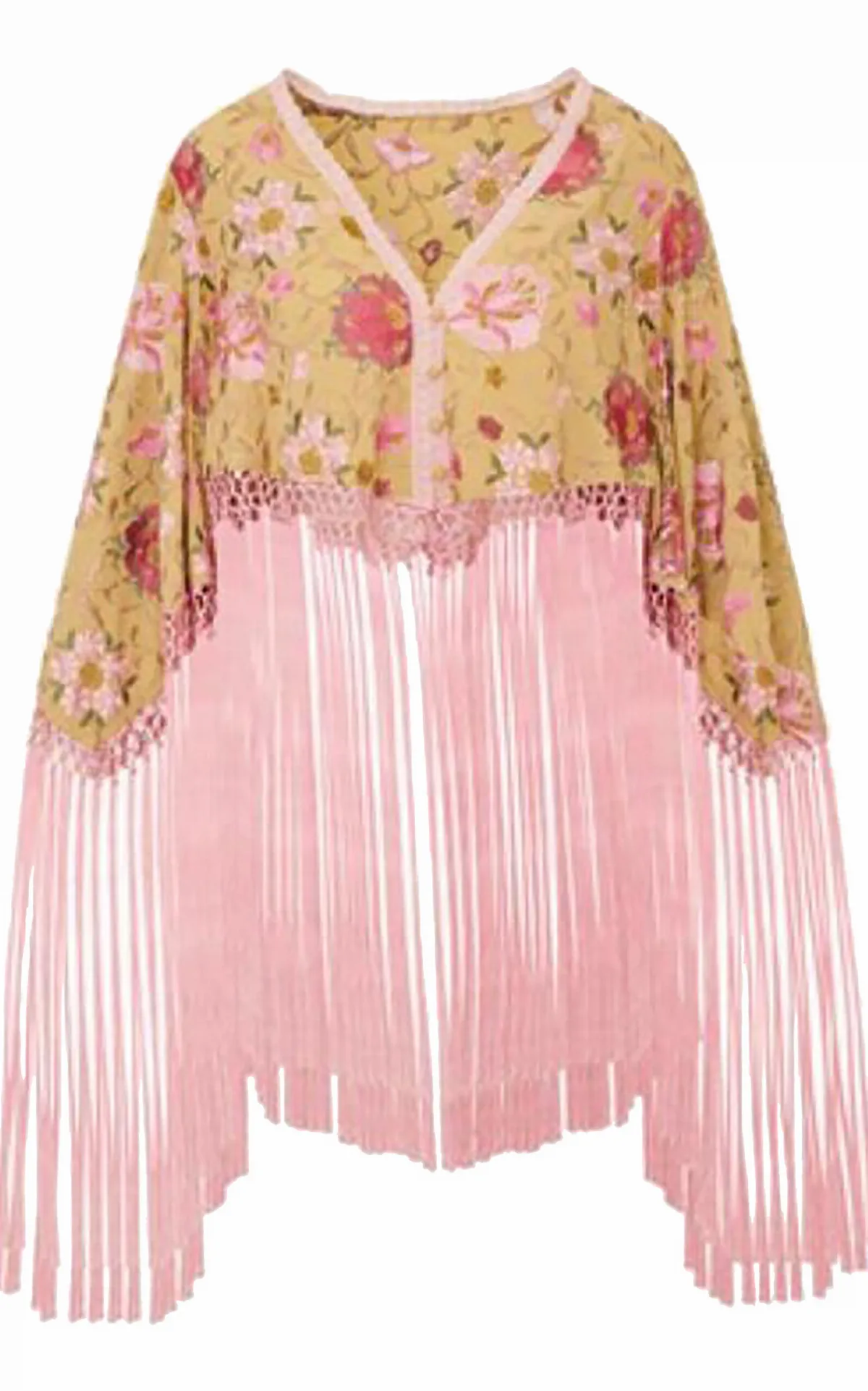 Aurelia Piano Shawl Top by LoveShackFancy