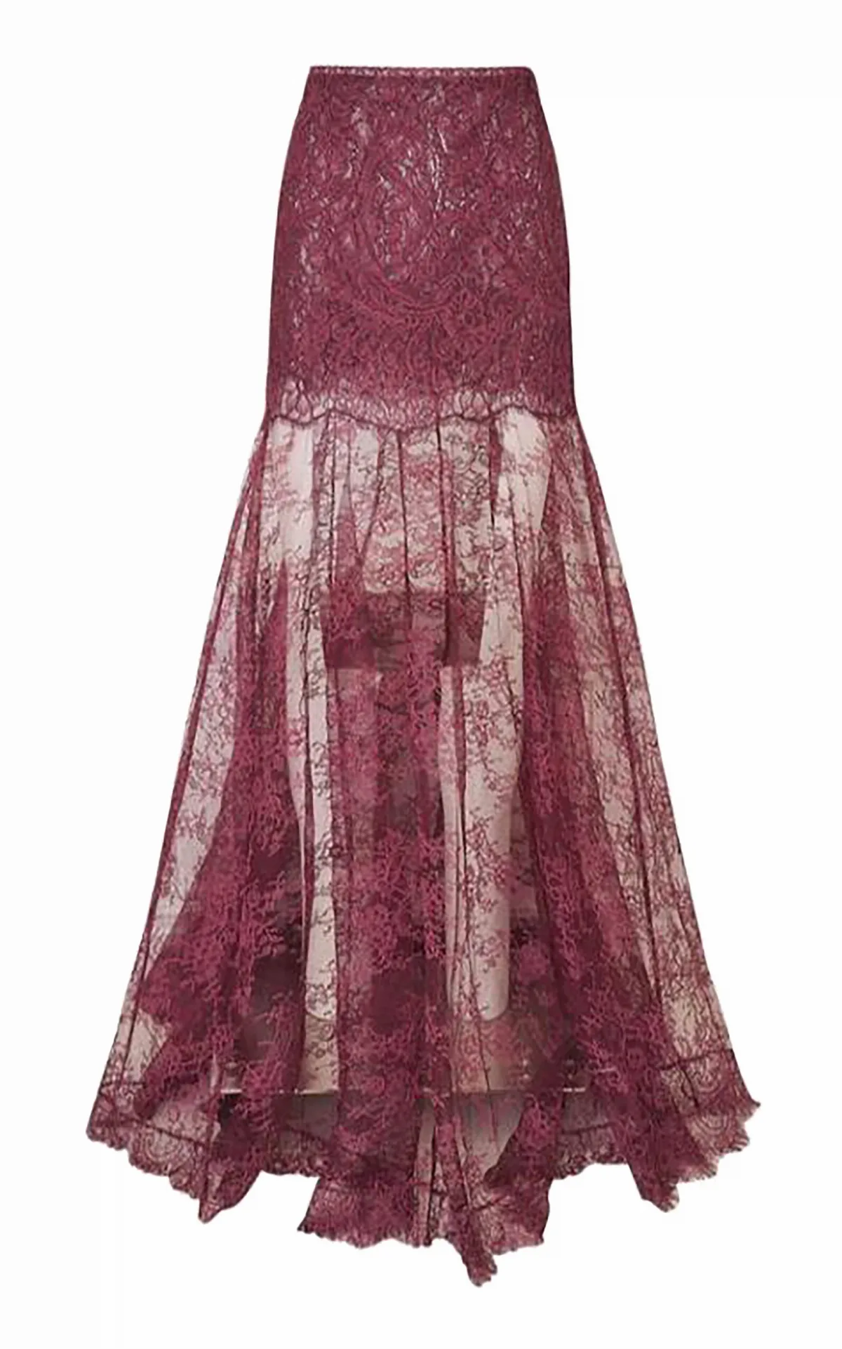 Carline Lace Maxi Skirt by LoveShackFancy
