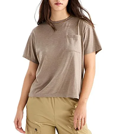 Tri-Blend Short Sleeves Pocket Tee by The North Face