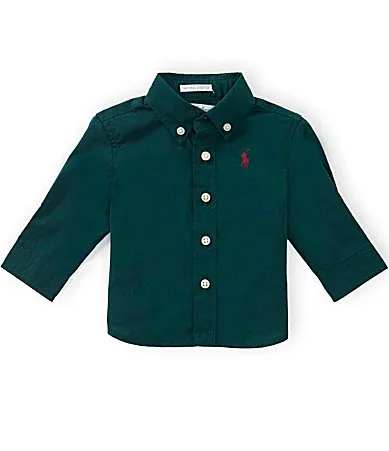 Long Sleeve Poplin Shirt by Ralph Lauren