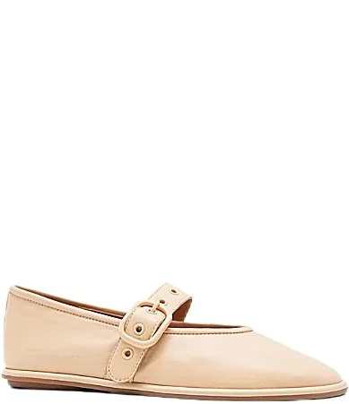 Lunar Leather Mary Jane Ballet Flats by Gentle Souls