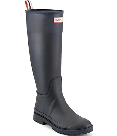 Nissa Waterproof Tall Rubber Rain Boots by Hunter