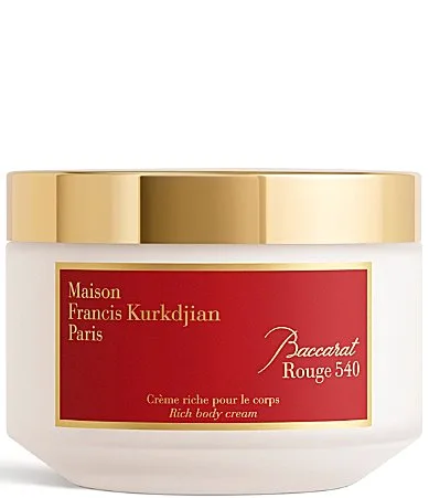 Baccarat Rouge 540 Rich Body Cream - 6.8 oz by Maison Francis Kurkdjian