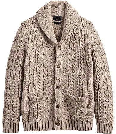 Wool Fisherman Cardigan by Pendleton