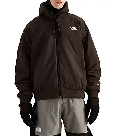 Afterburner Water Resistant Reversible Bomber Hooded Jacket by The North Face