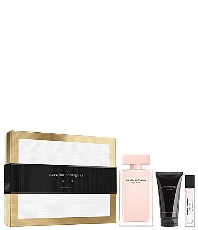 For Her Eau De Parfum 3-Piece Gift Set by Narciso Rodriguez