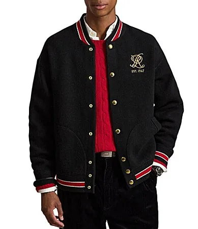 Relaxed Fit Wool-Blend Cardigan by Polo Ralph Lauren