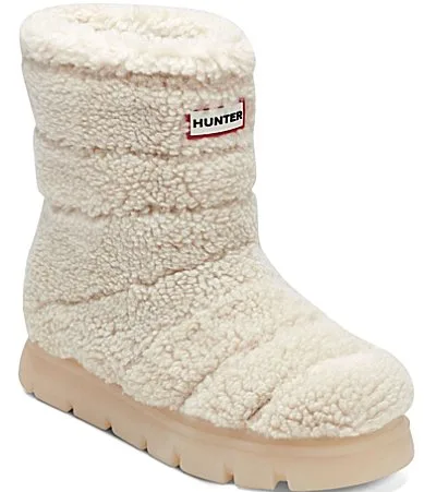 Maran Lug Sole Insulated Waterproof Mid Calf Boots by Hunter
