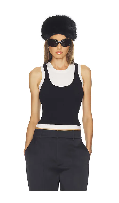 Tai Layered Knit Tank by Helsa