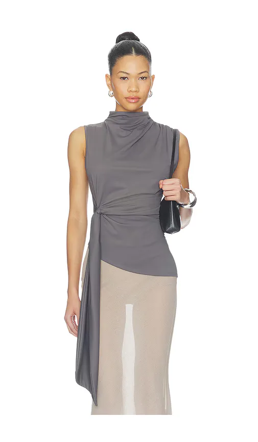Marisol Drape Top by All the Ways