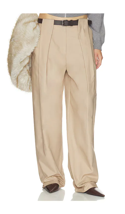 Tomboy Pants in Heavy Poplin by Helsa