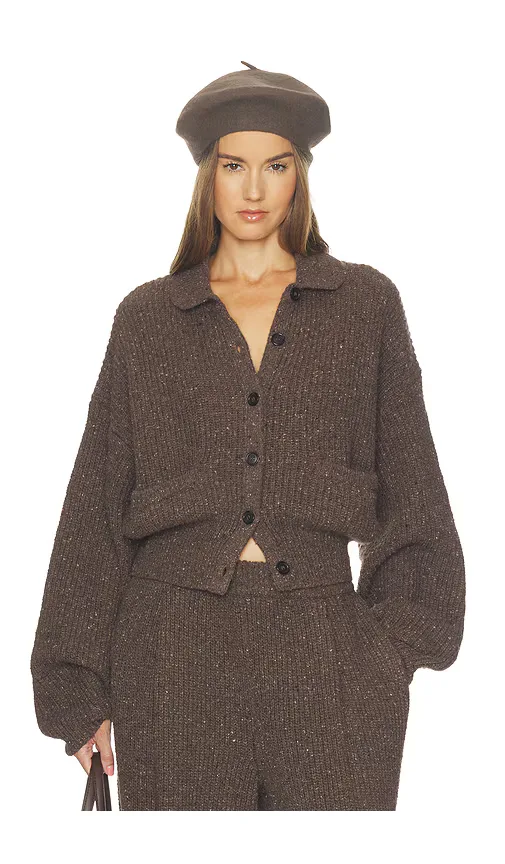Dosela Fleck Cardigan by Helsa