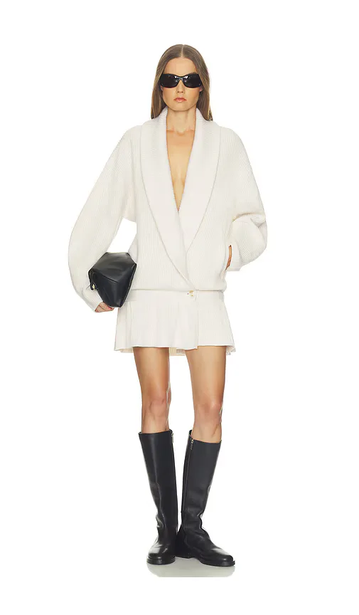 Blanche Peplum Cardigan