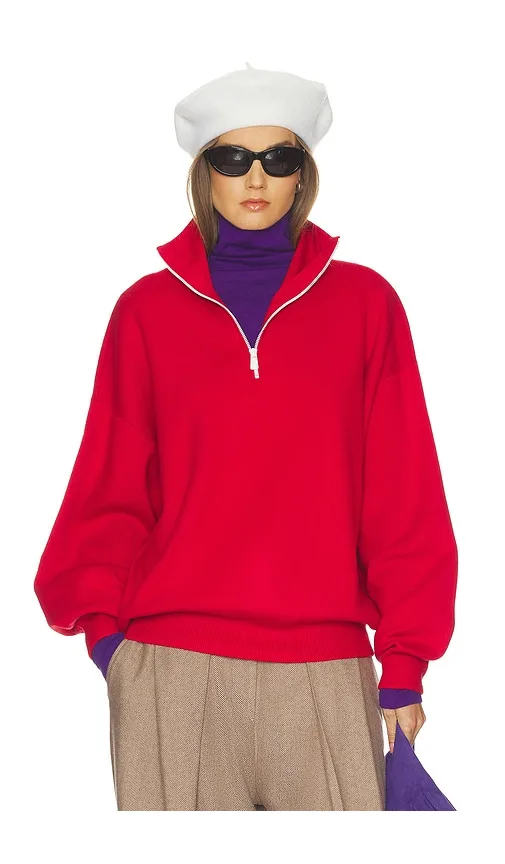Zionn Classic Knit Half Zip by Helsa