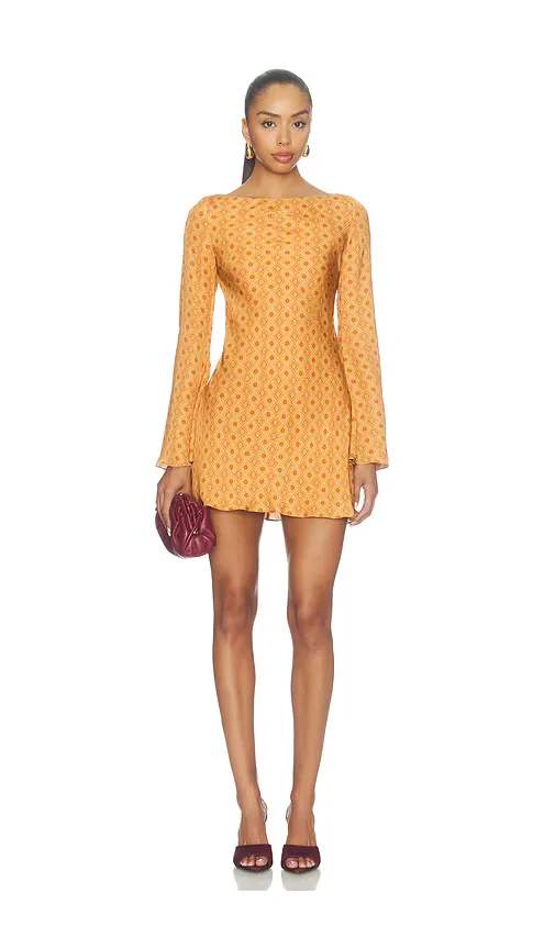 Biased Mini Dress by Hemant And Nandita
