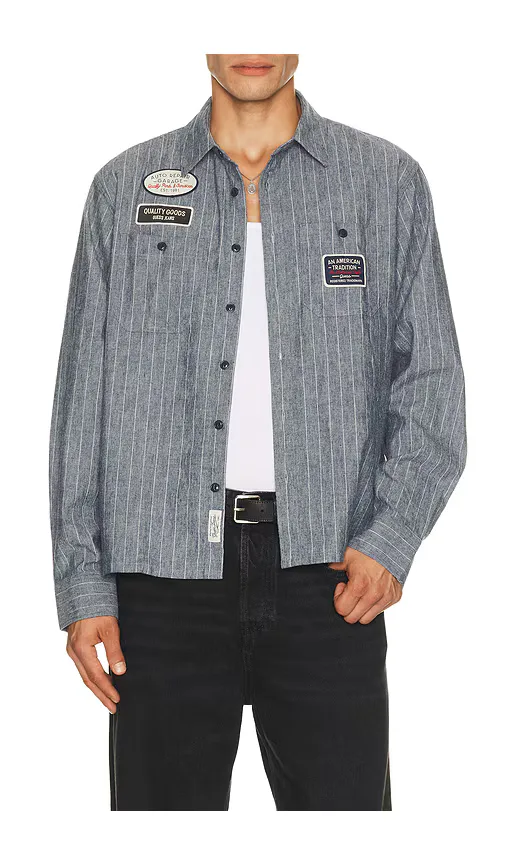 Jeans Boxy Workwear Shirt by GUESS
