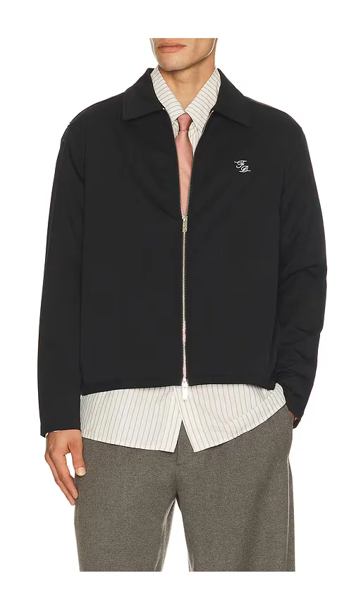 Twill Wool Coach Jacket by Filling Pieces