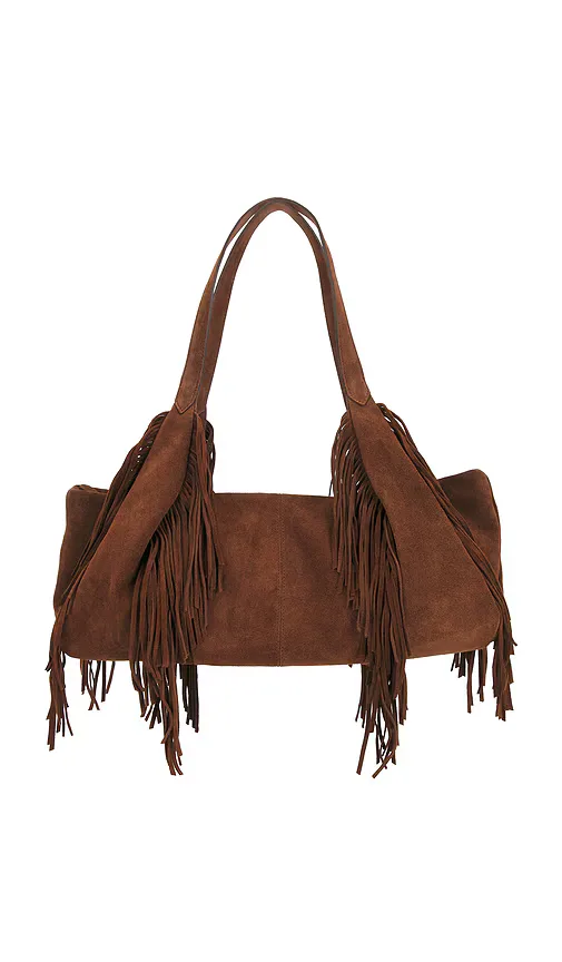 Carter Fringe Suede Shoulder by B Low the Belt