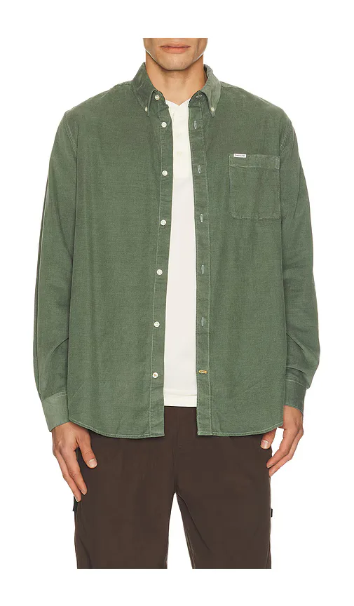 Ramsey Tailored Cord Shirt by Barbour