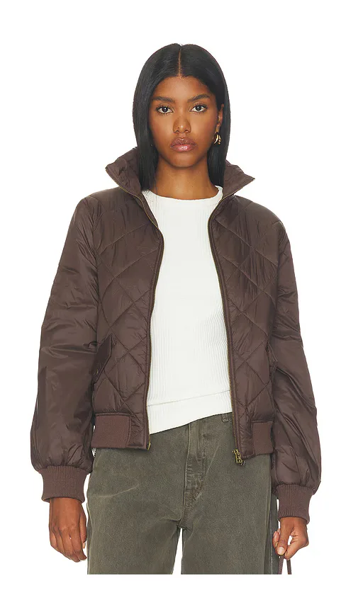 Leni Mock Neck Jacket by Bobi
