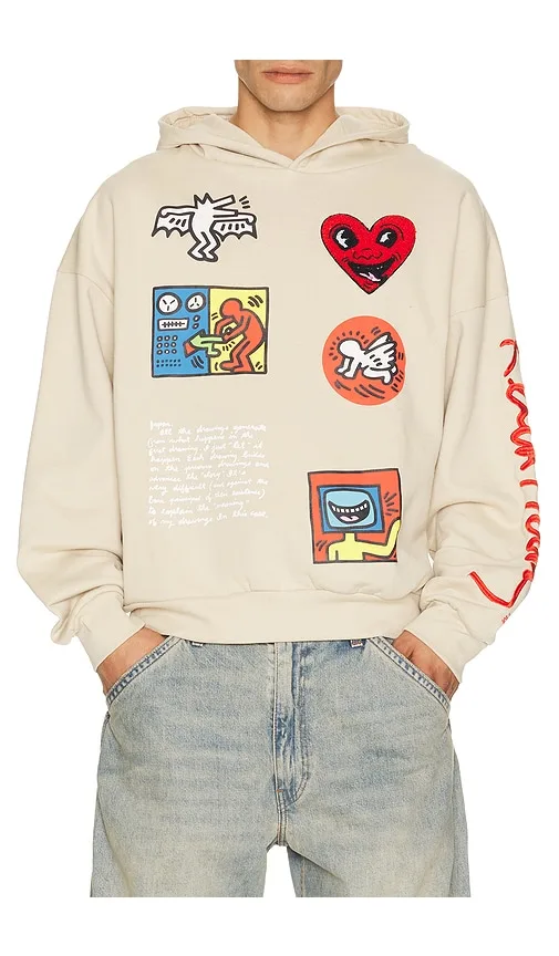 Keith Haring Hoodie by Reason