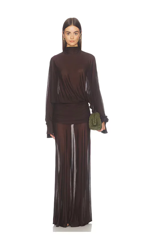 Swan Maxi Dress by Seroya