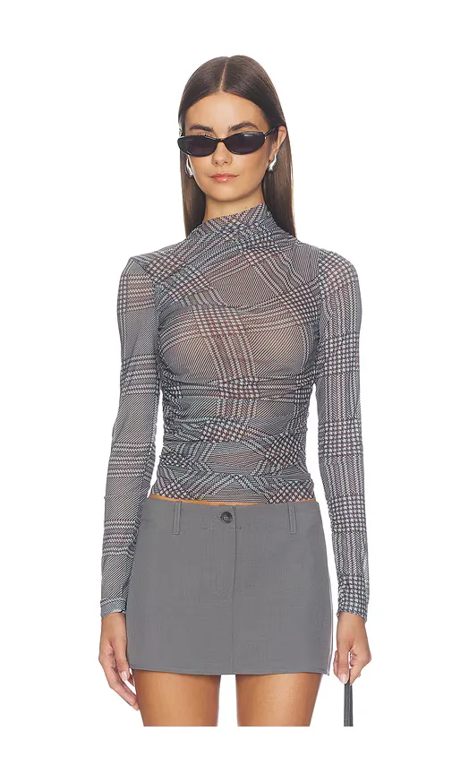Christina Mesh Top
