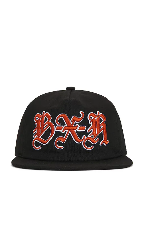 Born x Raised Gothic Unstructured 5Panel Hat by Born