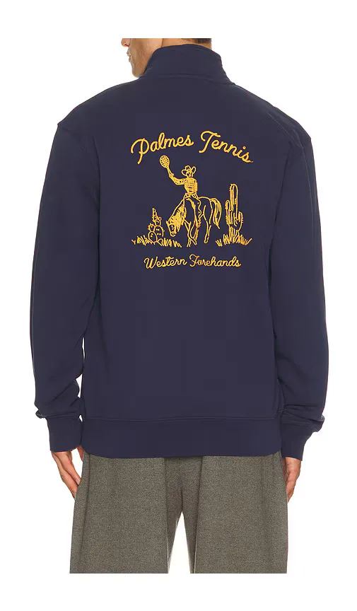 Western Quarter-Zip Sweatshirt by Palmes