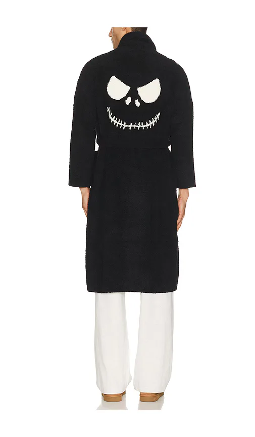 Barefoot Dreams x Disney Jack Skellington Cozychic Robe by Barefoot Dreams