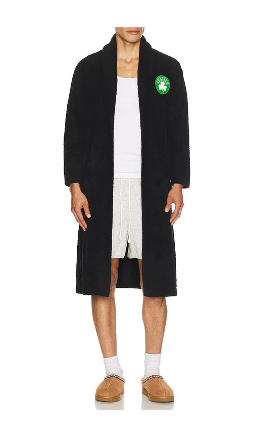 Barefoot Dreams x NBA Boston Celtics Cozychic Robe by Barefoot Dreams