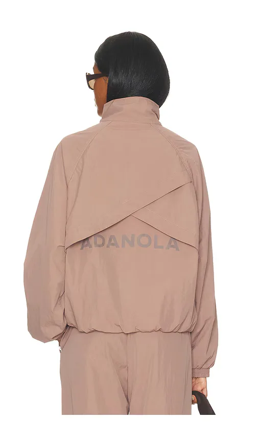 Raglan Storm Flap Track Jacket by Adanola