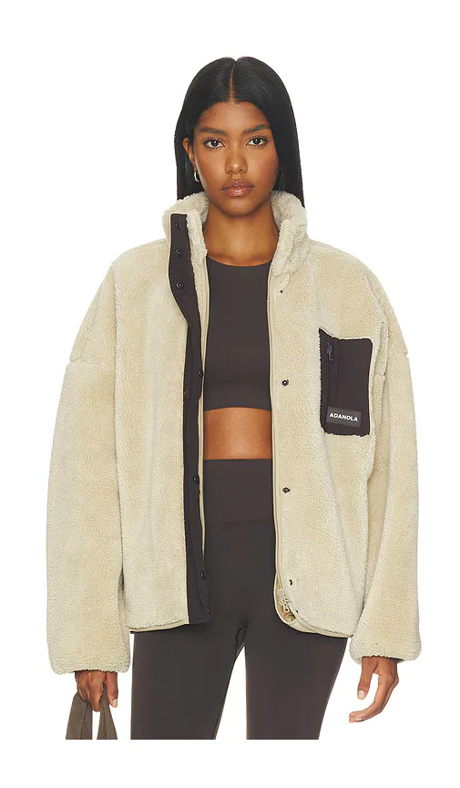 Pocket Fleece Jacket by Adanola