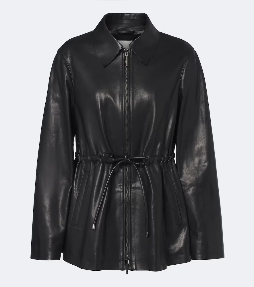 Tullia Leather Jacket by Joseph