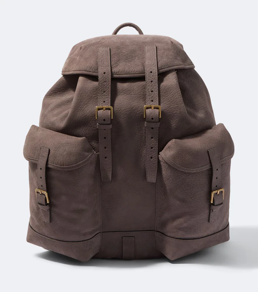 Leather Backpack by Brunello Cucinelli
