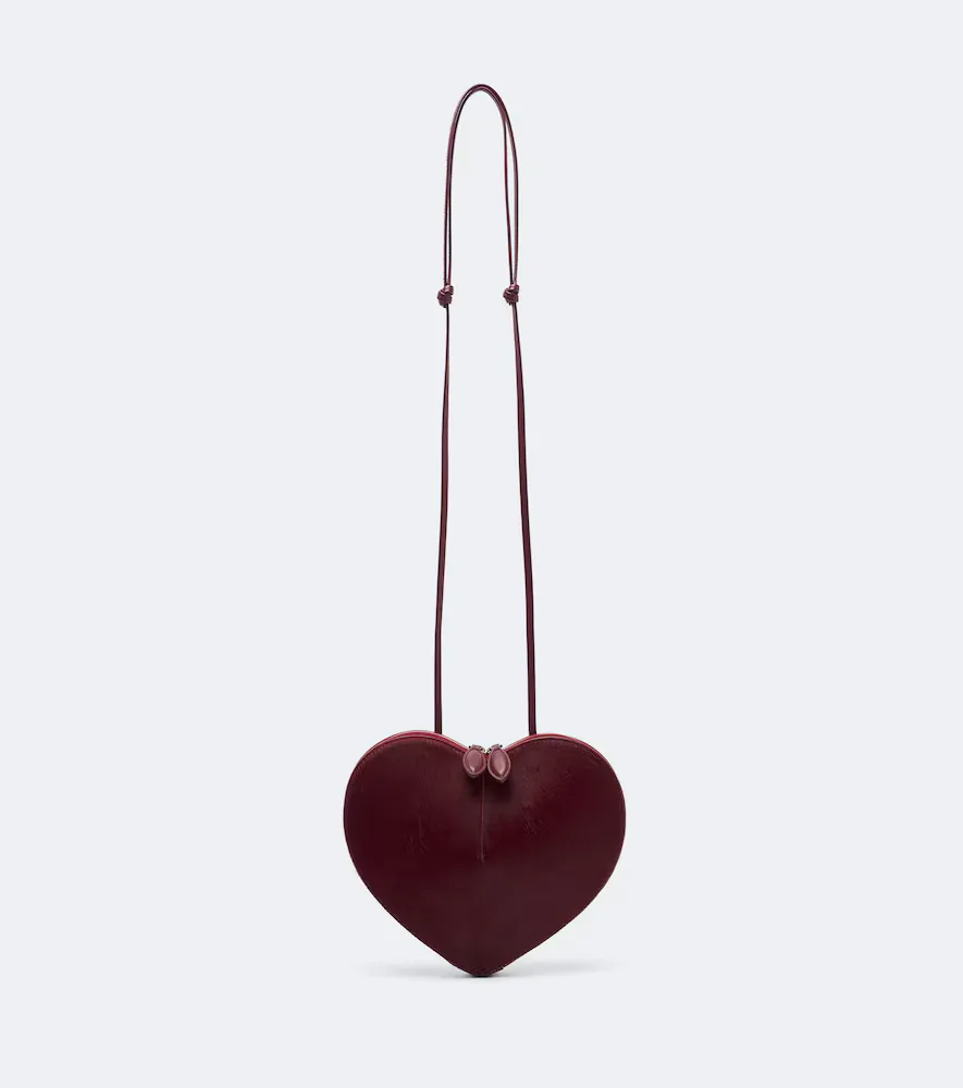 Le Cur Calf Hair and Leather Crossbody Bag by Alaia